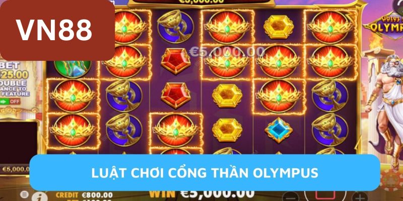 Luật chơi nổ hũ Cổng thần Olympus
